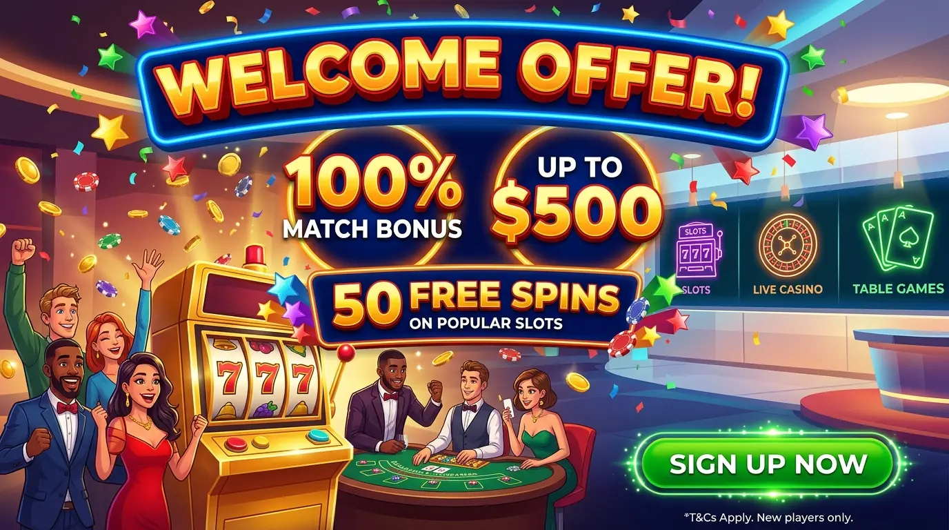Yabby casino welcome offer